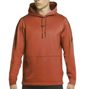 Nike Pro | Men's Dri-Fit Pullover Hoodie in Mantra Orange